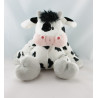 Doudou hochet vache blanche noir HAPPY HORSE