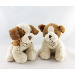 Doudou chien blanc qui aboie GIPSY