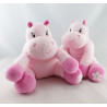 Doudou Hippopotame rose arthur et lola BEBISOL