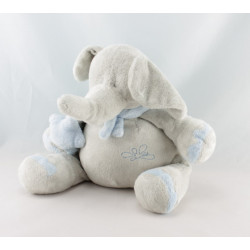 Doudou mouton blanc créme foulard PLAYKIDS