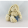 Doudou chien blanc beige HAPPY HORSE