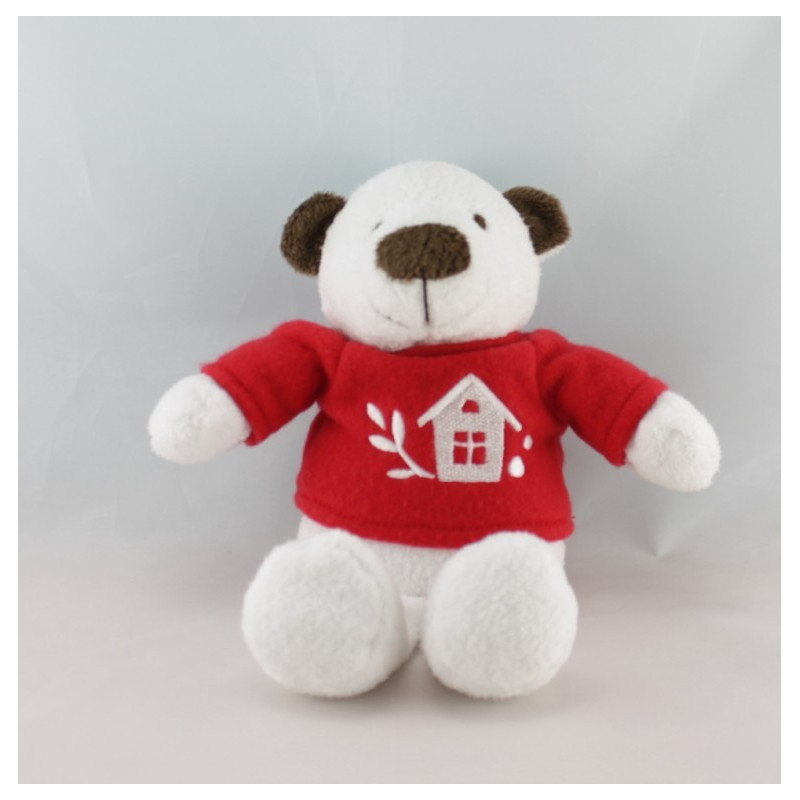 Doudou ours blanc YVES ROCHER 25 cm