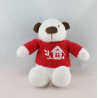 Doudou ours blanc YVES ROCHER 25 cm