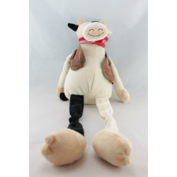 Doudou vache blanc noir sherif CREDIT AGRICOLE