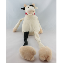 Doudou vache blanc noir sherif CREDIT AGRICOLE