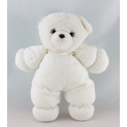 Doudou musical ours boule écru blanc TARTINE ET CHOCOLAT