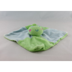 Doudou plat chien rose vert bleu mauve MAXITA