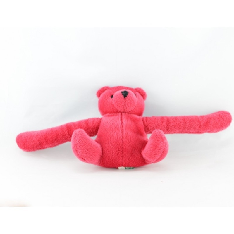 Doudou ours jaune long bras WEEZBEE BNP PARIBAS