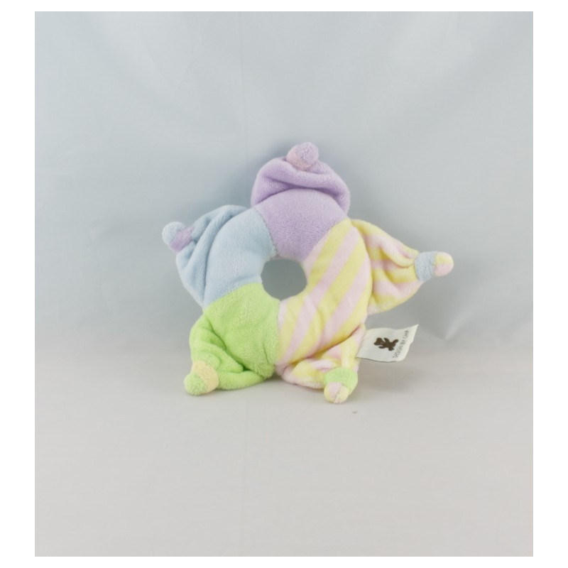 Doudou ours bleu bonnet CMP