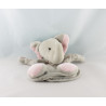 Doudou éléphant gris Doux Calins Les Jouets Tout Compte Fait