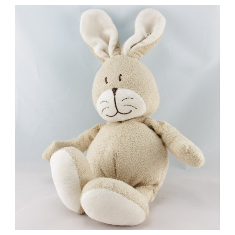 Doudou lapin beige NOUNOURS 