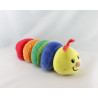 Doudou chenille multicolore pouet pouet NOUNOURS