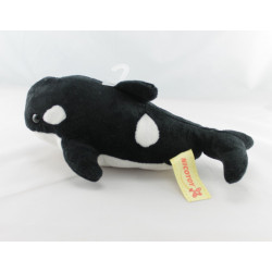 Doudou plat ours bleu vert Nicotoy 