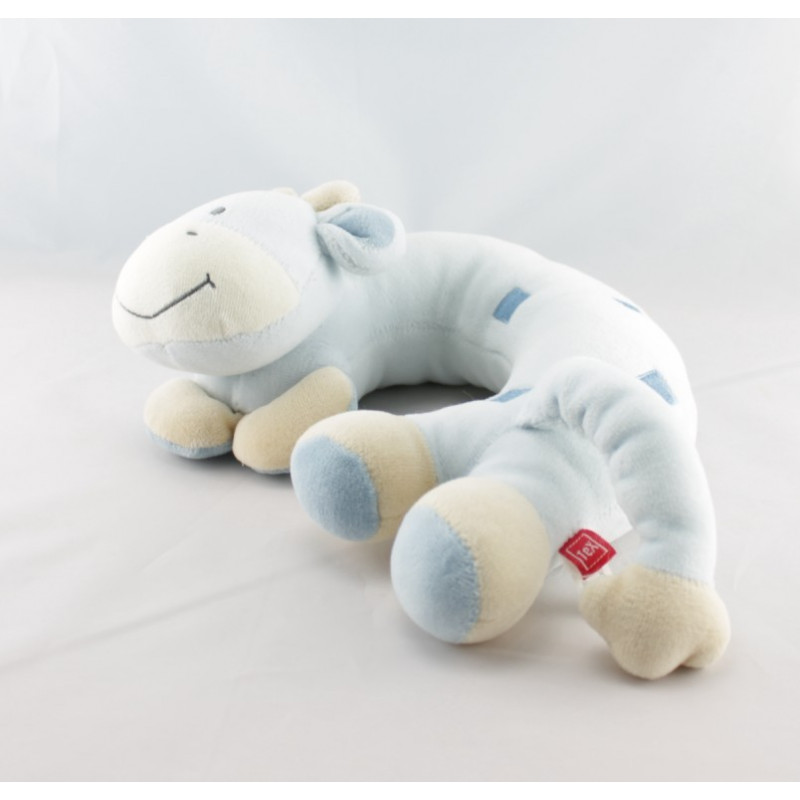 Doudou Girafe rose Protege cou TEX