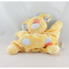 Doudou semi plat chien jaune KIABI