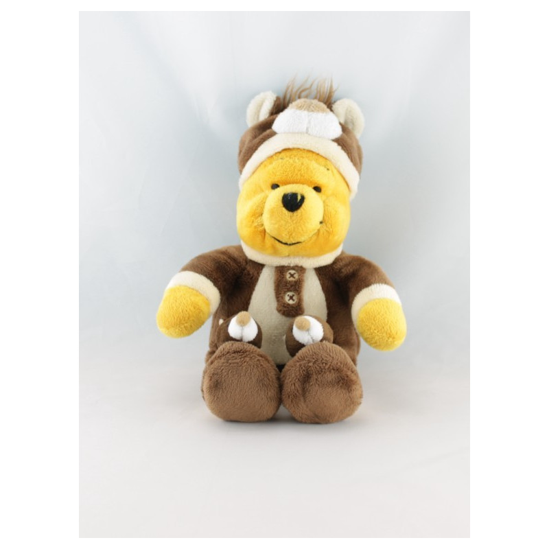 Doudou winnie l'ourson déguisé en crocodile DISNEY NICOTOY