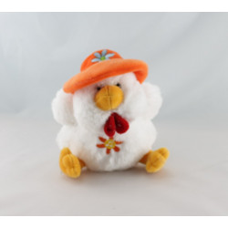 Doudou poule qui caquette GIPSY 30 cm 