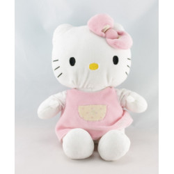 Doudou chat HELLO KITTY robe rose SANRIO LICENSE 