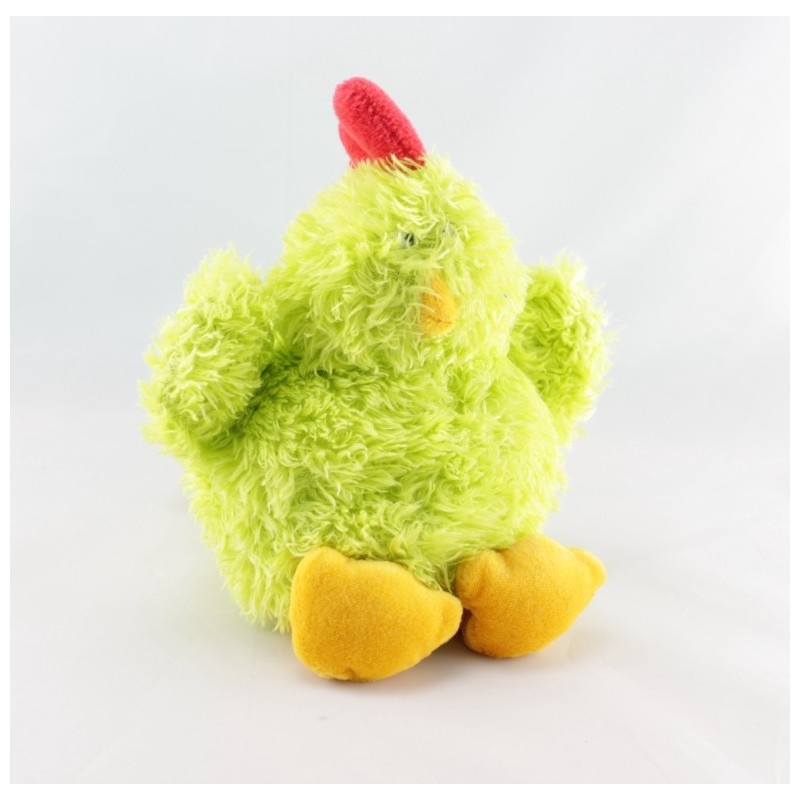 Doudou coq poule beige PLANET PLUCH