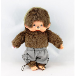 Petite Peluche Singe Kiki casquette AJENA 15 cm