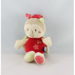 Doudou attache tétine coccinelle coccidoux DOUDOU ET COMPAGNIE