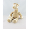 Doudou girafe jaune gris AMTOYS