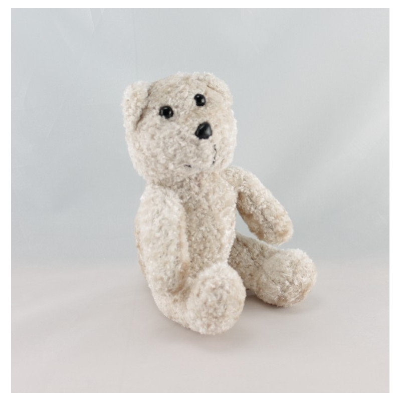 Doudou semi plat lapin rouge RENAULT 