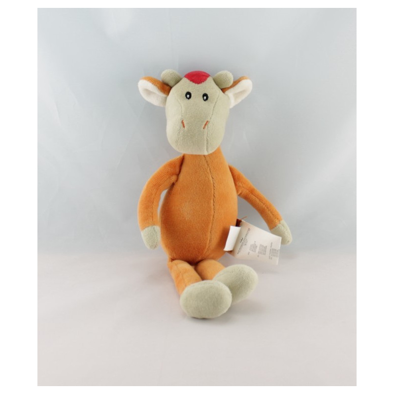 Doudou lion orange MARESE