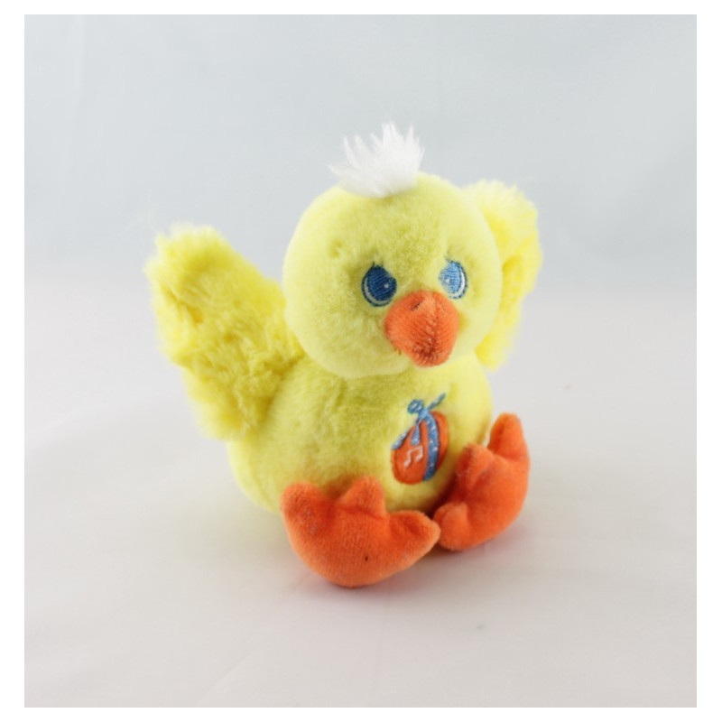 Doudou poule qui caquette GIPSY 18 cm 