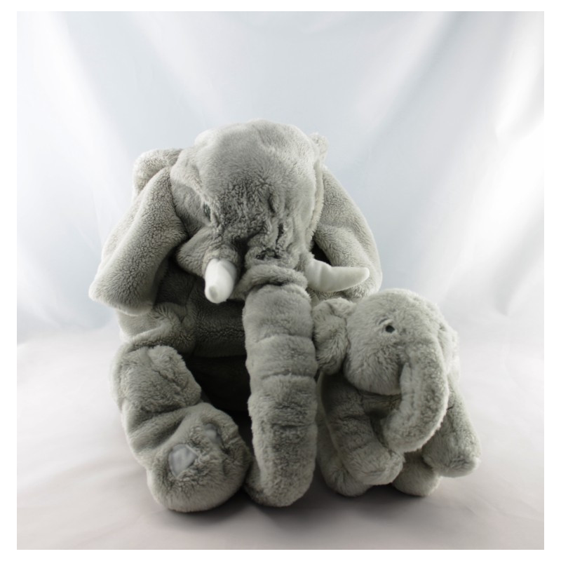 Doudou éléphant gris IKEA 