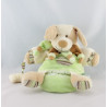 Doudou et compagnie marionnette chien vert copain os Z'amigolos