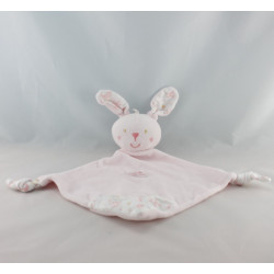 Doudou plat lapin bleu SUCRE D'ORGE