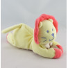 Doudou hochet lion jaune couché BEBE CONFORT