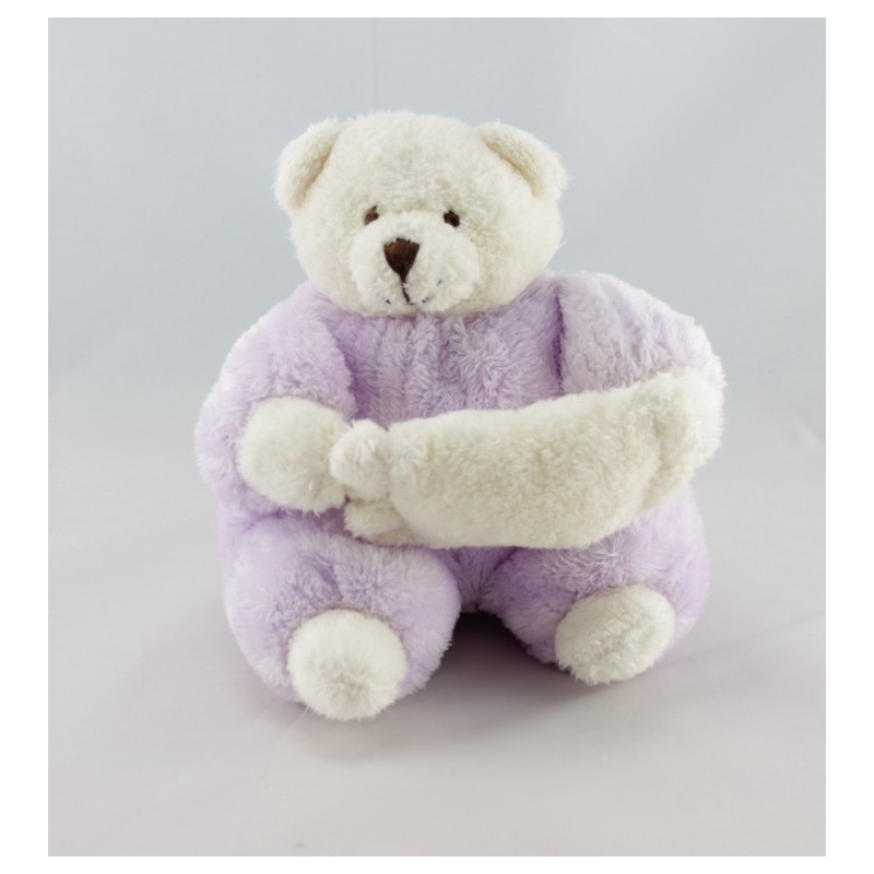 Doudou ours rose coussin CMP