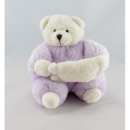 Doudou ours rose coussin CMP