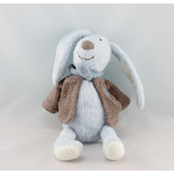 Doudou plat chien bleu PREMAMAN