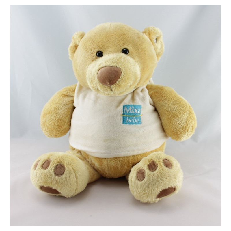 Doudou ours beige BABIES'RUS ANIMAL ALLEY