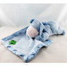 Doudou Bourriquet couverture vichy bleu Disney Nicotoy