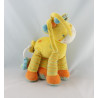 Doudou musical Girafe jaune orange NICOTOY