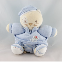 Doudou chat patapouf bleu voiture BLUE KALOO