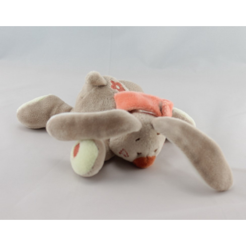 Doudou attache tétine lapin Pol et Jade NATTOU