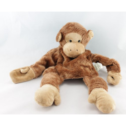 Doudou plat marionnette ours marron HISTOIRE D'OURS