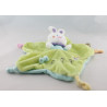Doudou plat lapin bleu abeille NICOTOY