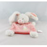 Doudou lapin rose TEX 15 cm