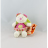 Doudou musical souris rose orange ahoy BABYSUN