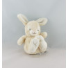 Doudou lapin beige rose H ET M H.M 