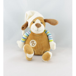 Doudou chien beige marron GIPSY