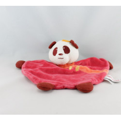 Doudou plat vache rose pois ORCHESTRA