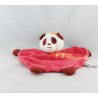 Doudou plat vache rose pois ORCHESTRA