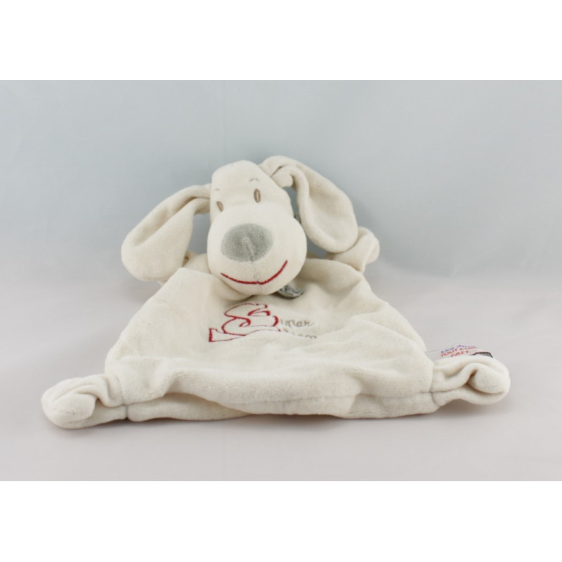 Doudou plat éléphant gris Doux Calins Les Jouets Tout Compte Fait